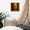 Queen Mother Idia Bronze Mask – 1897 Legacy Frame