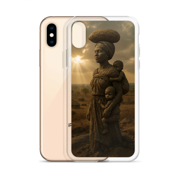 clear-case-for-iphone-iphone-x-xs-case-with-phone-68ea05278444e.jpg Agbele iPhone Case – The Woman Who Became Stone (Clear Case for iPhone®)