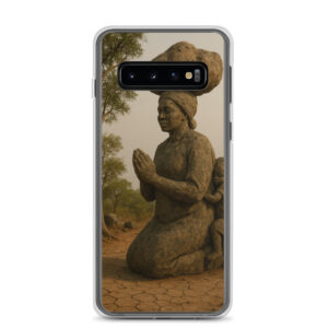 Agbele Samsung Case – The Woman Who Became Stone (Clear Case for Samsung®)